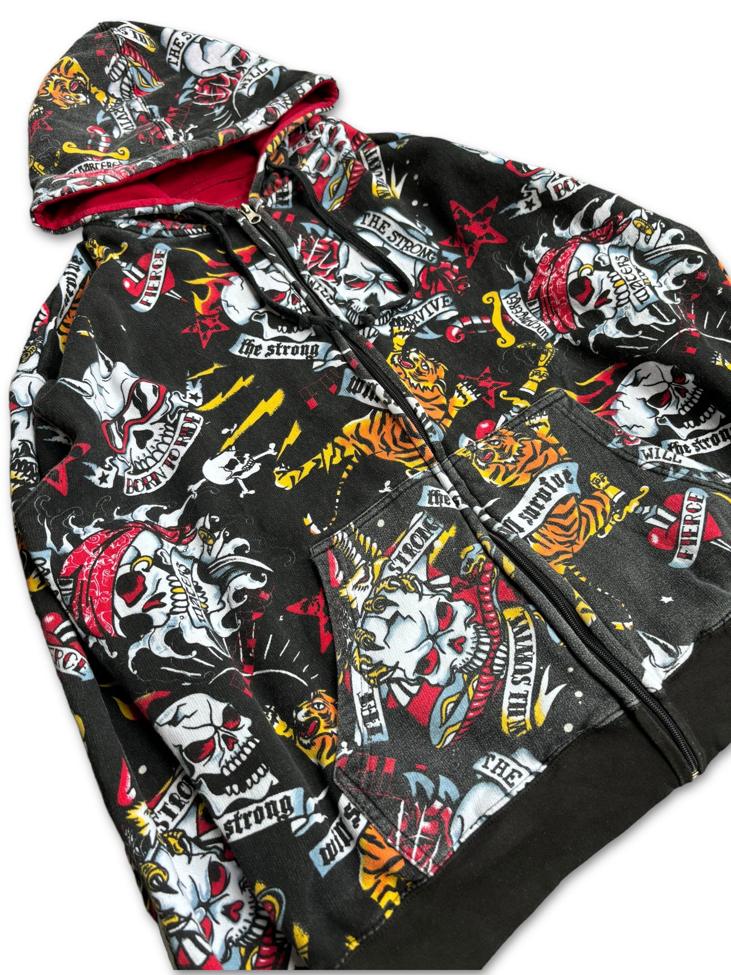 Skull Zip-Up (L)